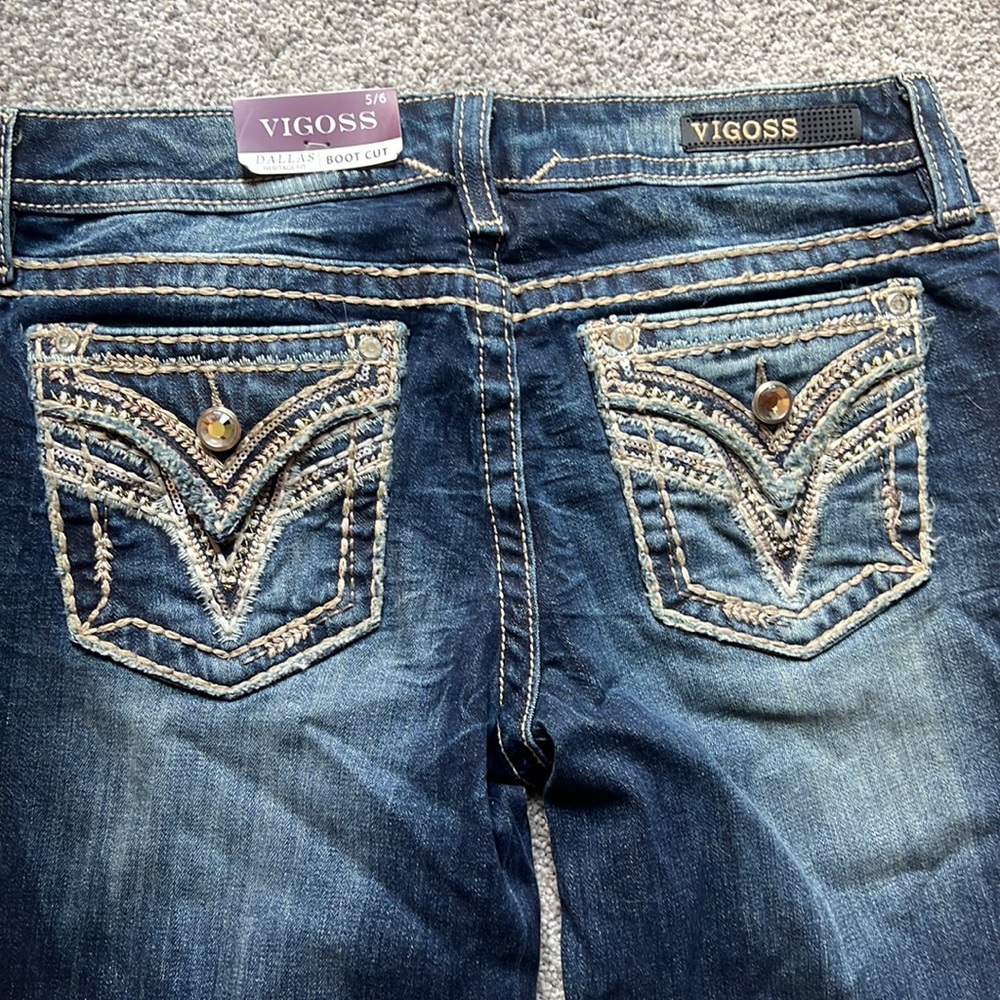 VIGOSS denim jeans Dallas boot cut heritage fit - Picture 3 of 7
